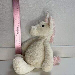 Jellycat Bashful Unicorn Stuffed Animal Medium 12” Plush